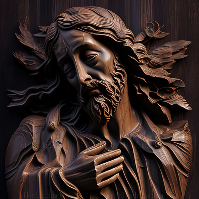 3D model st jesus (STL)